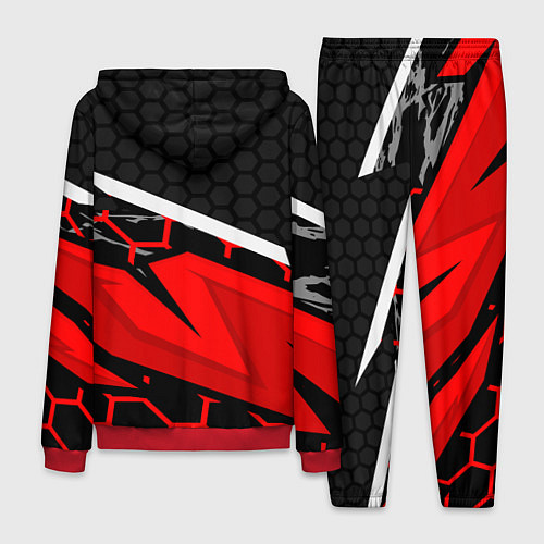 Мужской костюм BTS / 3D-Красный – фото 2