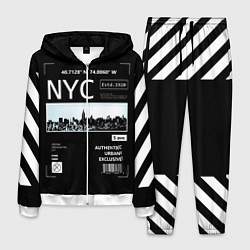 Костюм мужской Off-White: NYC, цвет: 3D-белый