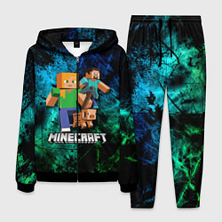 Костюм мужской Minecraft Майнкрафт, цвет: 3D-черный