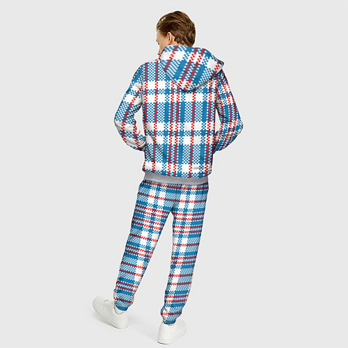 Мужской костюм Текстура Сумка Челнока / 3D-Меланж – фото 4