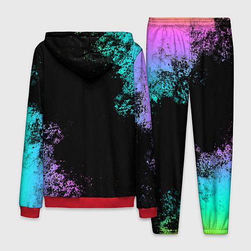 Мужской костюм Marshmello / 3D-Красный – фото 2