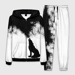 Мужской костюм Galaxy wolf