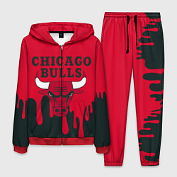 Костюм мужской Chicago Bulls цвета 3D-красный — фото 1