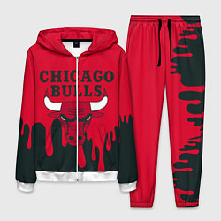 Костюм мужской Chicago Bulls, цвет: 3D-белый
