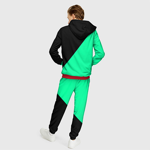 Мужской костюм VALORANT / 3D-Красный – фото 4