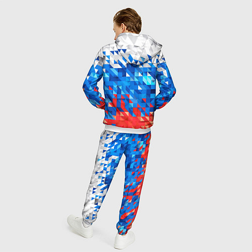 Мужской костюм RUSSIA SPORT / 3D-Белый – фото 4
