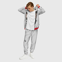 Костюм мужской Настоящий детектив, цвет: 3D-красный — фото 2