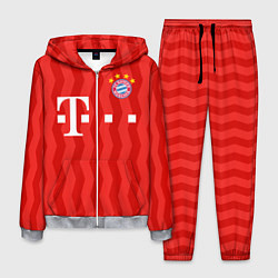Костюм мужской FC Bayern Munchen униформа, цвет: 3D-меланж