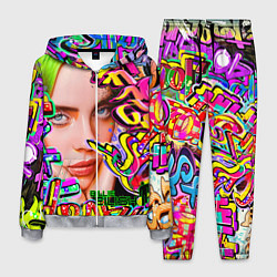 Костюм мужской Billie Eilish, цвет: 3D-меланж