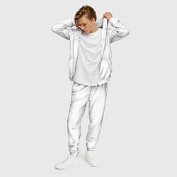 Костюм мужской Минимализм силуэт горы, цвет: 3D-белый — фото 2