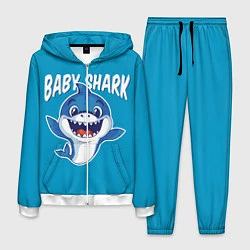 Костюм мужской Baby Shark, цвет: 3D-белый
