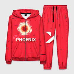 Костюм мужской Phoenix, цвет: 3D-красный