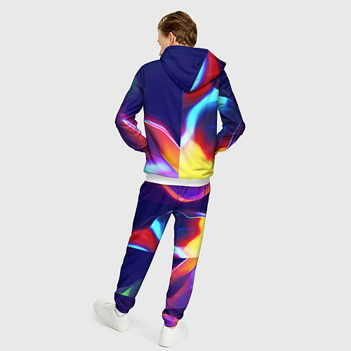 Мужской костюм Phonk Neon / 3D-Белый – фото 4