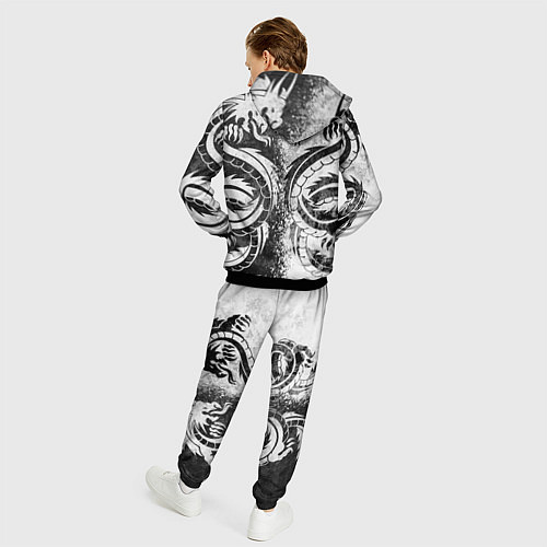 Мужской костюм ДРАКОНЫ DRAGONS / 3D-Черный – фото 4