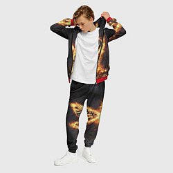 Костюм мужской ВИКИНГИ VIKINGS V, цвет: 3D-красный — фото 2