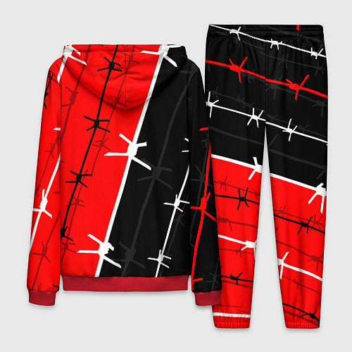 Мужской костюм SCUM / 3D-Красный – фото 2