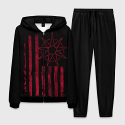 Костюм мужской Slipknot Флаг, цвет: 3D-черный