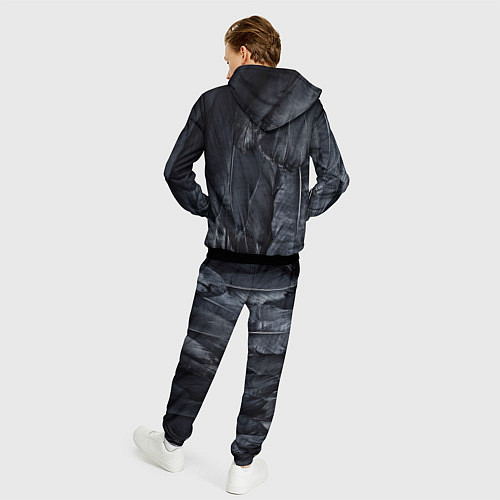 Мужской костюм ВОРОНА / 3D-Черный – фото 4