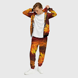 Костюм мужской Огненный Лис, цвет: 3D-черный — фото 2