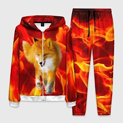 Костюм мужской Fire Fox, цвет: 3D-белый
