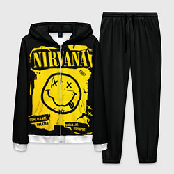 Костюм мужской Nirvana 1987, цвет: 3D-белый