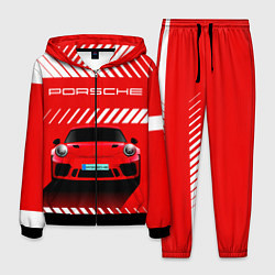 Мужской костюм PORSCHE ПОРШЕ RED STYLE