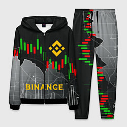 Мужской костюм BINANCE БИНАНС ГРАФИК