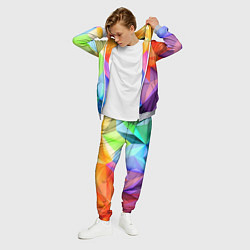 Костюм мужской Радужная геометрия, цвет: 3D-меланж — фото 2