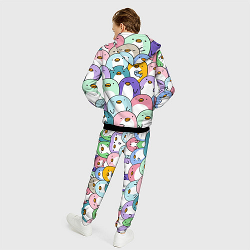 Мужской костюм Пингвины / 3D-Черный – фото 4