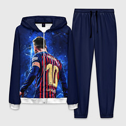 Костюм мужской Leo Messi Лео Месси 10, цвет: 3D-белый