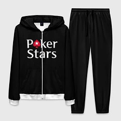Костюм мужской Poker Stars, цвет: 3D-белый