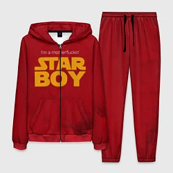 Костюм мужской The Weeknd - Star Boy, цвет: 3D-красный