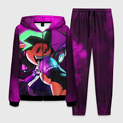 Костюм мужской Бойфренд Boyfriend FNF, цвет: 3D-черный