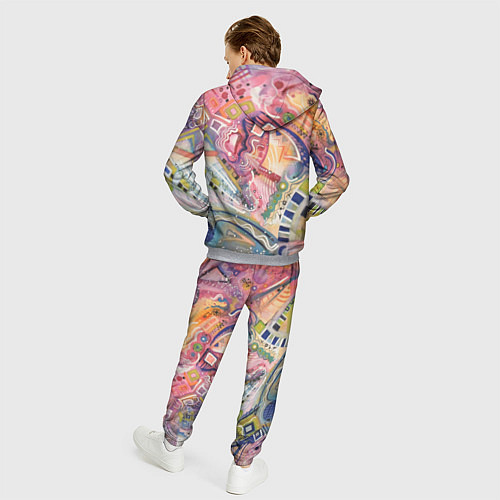 Мужской костюм MULT / 3D-Меланж – фото 4