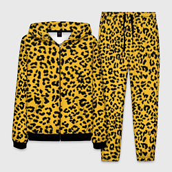Мужской костюм Леопард желтый