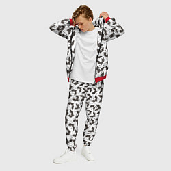 Костюм мужской Летучие мыши, цвет: 3D-красный — фото 2