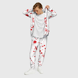 Костюм мужской Dexter logo Декстер брызги крови, цвет: 3D-меланж — фото 2