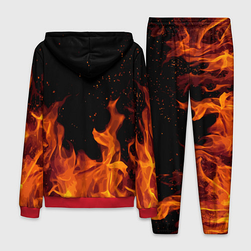 Мужской костюм ROBLOX FIRE РОБЛОКС ОГОНЬ ПОЖАРНЫЙ / 3D-Красный – фото 2