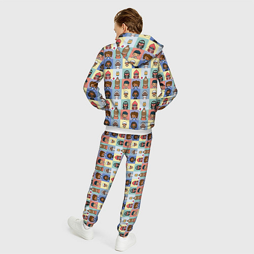 Мужской костюм Toca Life / 3D-Белый – фото 4