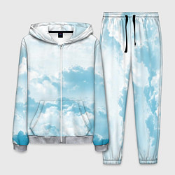 Костюм мужской Плотные облака, цвет: 3D-меланж
