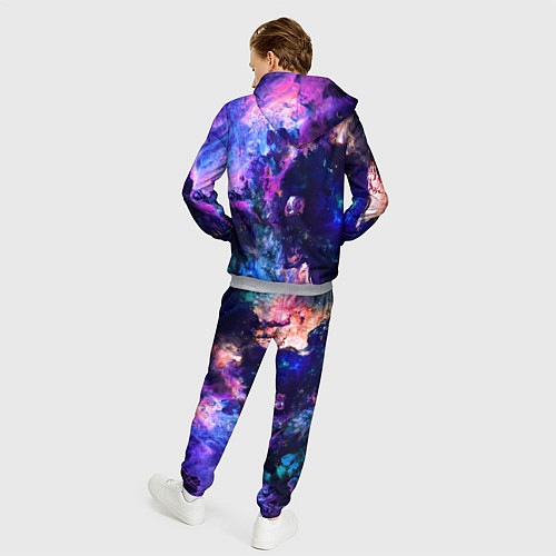 Мужской костюм НЕОНОВЫЕ КОСМОС NEON SPACE / 3D-Меланж – фото 4