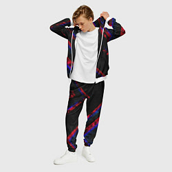 Костюм мужской ЦСКА Dark Theme, цвет: 3D-белый — фото 2