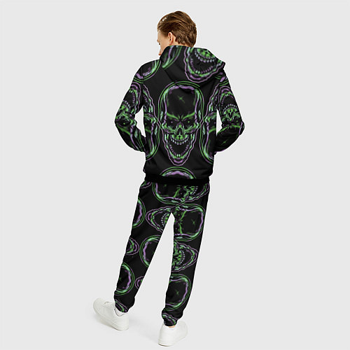 Мужской костюм Skulls vanguard pattern 2077 / 3D-Черный – фото 4