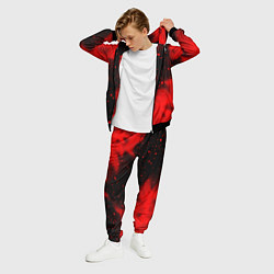 Костюм мужской НАРАКА БЛЕЙД ПОИНТ Пламя, цвет: 3D-черный — фото 2