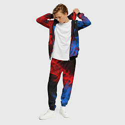 Костюм мужской HUGGY WUGGY Пламя, цвет: 3D-черный — фото 2
