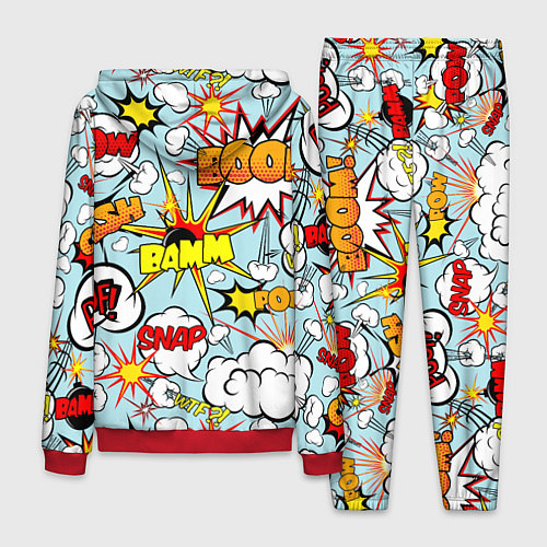 Мужской костюм BoOMbiT / 3D-Красный – фото 2