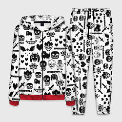 Мужской костюм UNDERTALE WHITE PATTERN