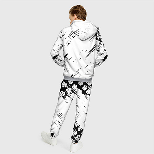 Мужской костюм Чёрный клевер black clover, / 3D-Меланж – фото 4