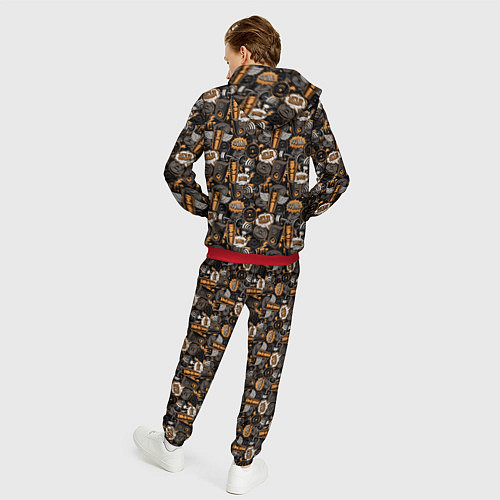 Мужской костюм Lets Go Champ / 3D-Красный – фото 4