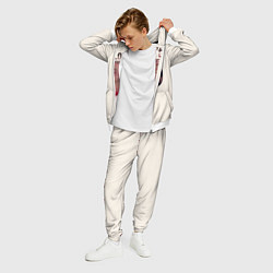 Костюм мужской Dont look upНе смотри на вверх, цвет: 3D-белый — фото 2